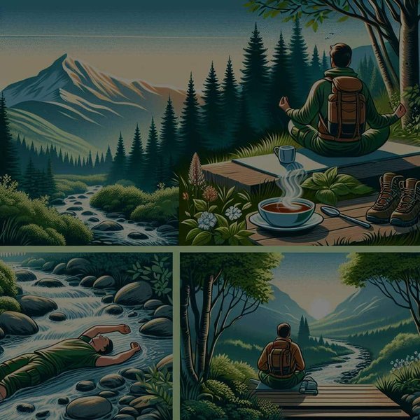 Comment créer une routine de relaxation après une marche en montagne?