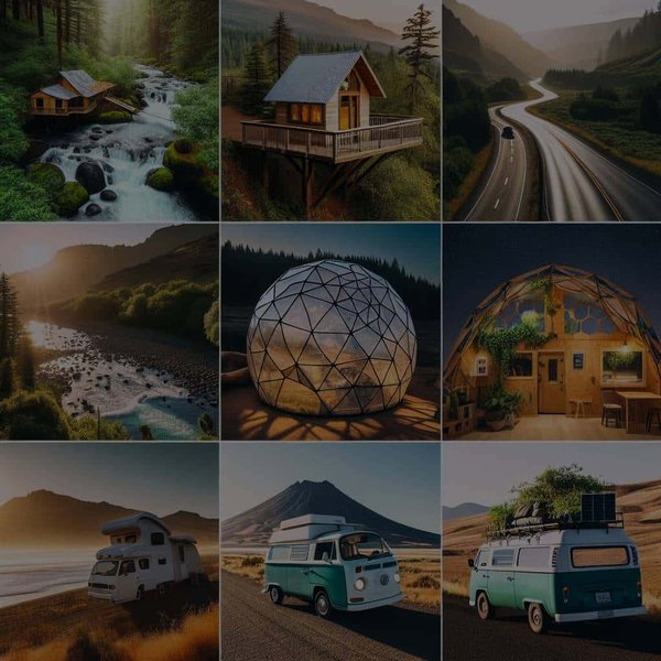 Quelles sont les options de logement écoresponsable lors d'un road trip en Oregon, USA?