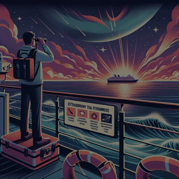 Quels sont les meilleurs conseils pour observer les phénomènes de marées extraordinaires lors d'une croisière ?